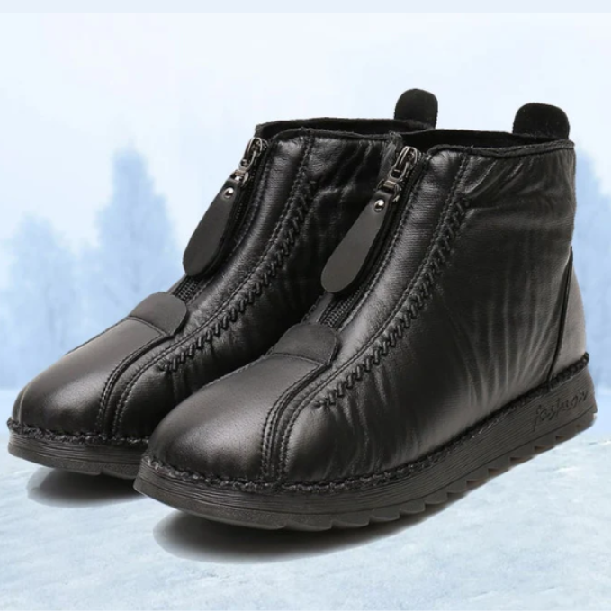 Fadime Women's Soft Leather Winter Warm Shoes