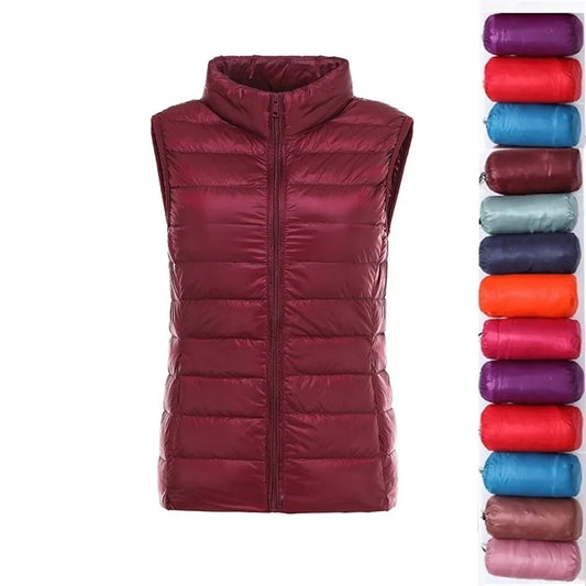 Aayla - Thin Stand Collar Vest