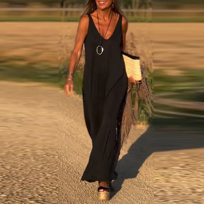 Hatice - Yazlık Bilekli Elbise