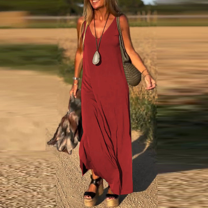 Hatice - Yazlık Bilekli Elbise