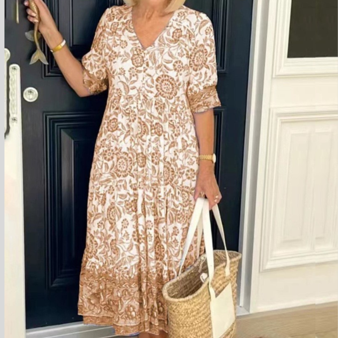 Zeynep - Breezy Bloom Yazlık Elbise
