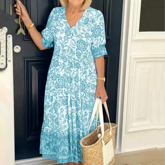 Zeynep - Breezy Bloom Yazlık Elbise