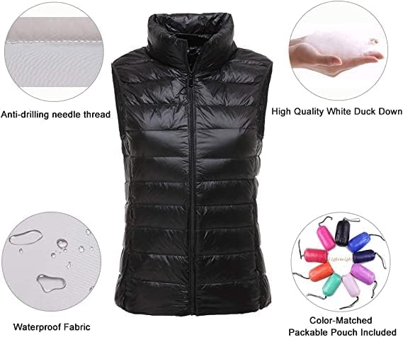 Aayla - Thin Stand Collar Vest