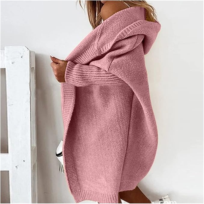 Semra - Hooded Cozy Cardigan