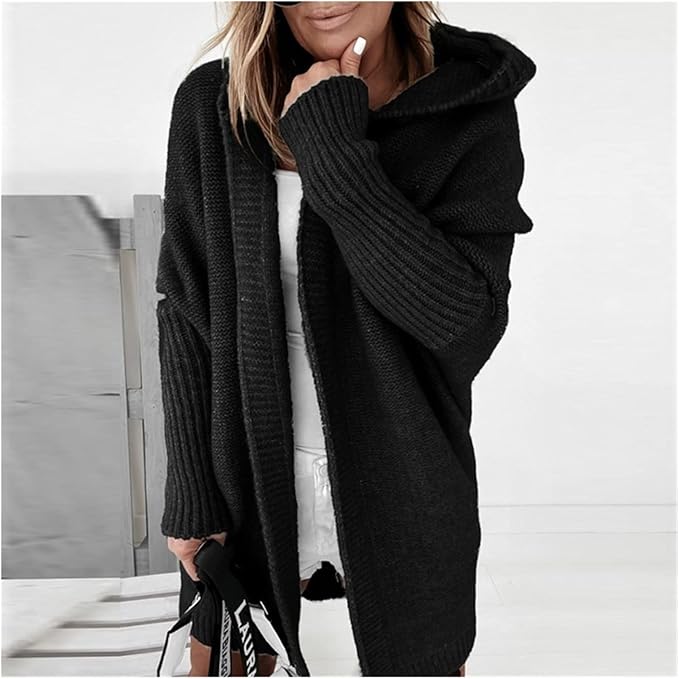 Semra - Hooded Cozy Cardigan