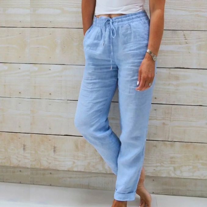 Fatma - Breezy Days Cotton Trousers