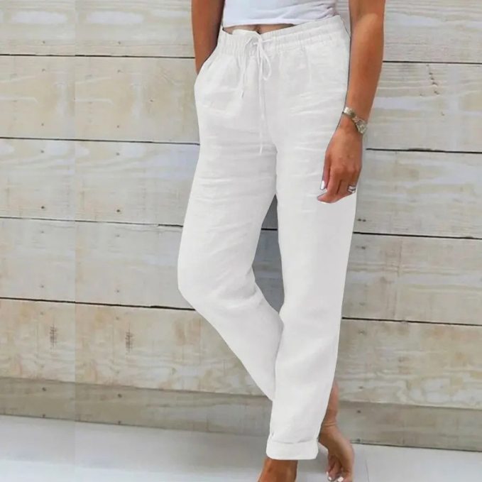 Fatma - Breezy Days Cotton Trousers