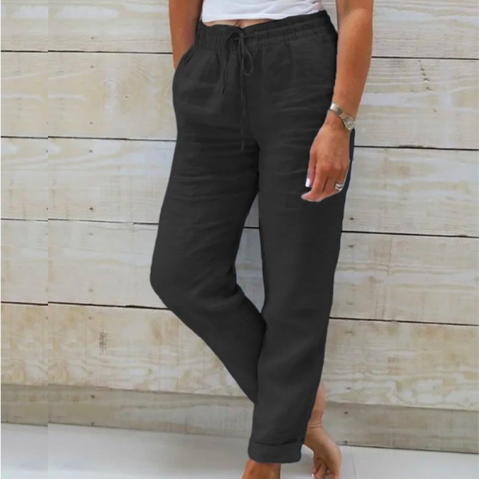 Fatma - Breezy Days Cotton Trousers