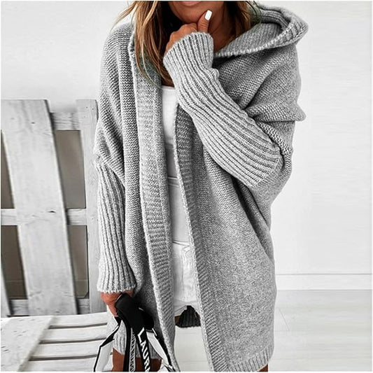Semra - Hooded Cozy Cardigan