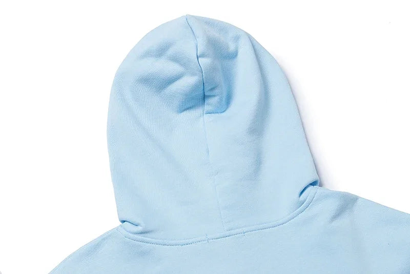 Arzu - High Quality Cotton Polar Fleece Flock Bear Embroidered Hooded Sweatshirt