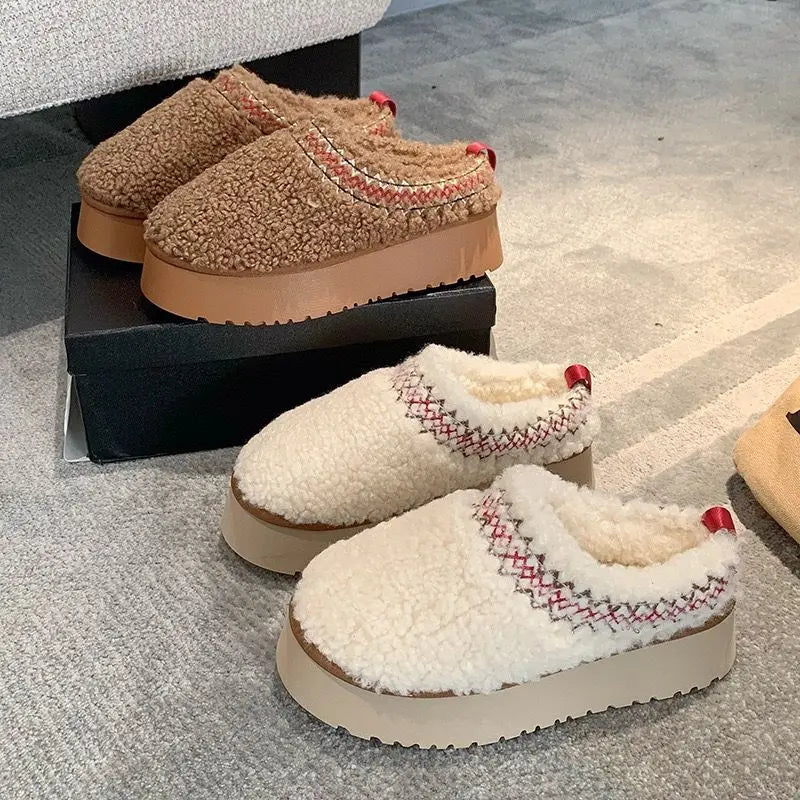 Luxury Women's Winter Plush Slippers