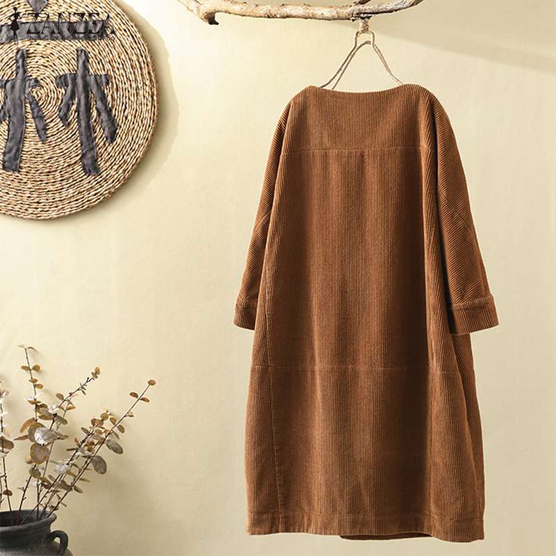 Sinem - Corded Long Sleeve Dress