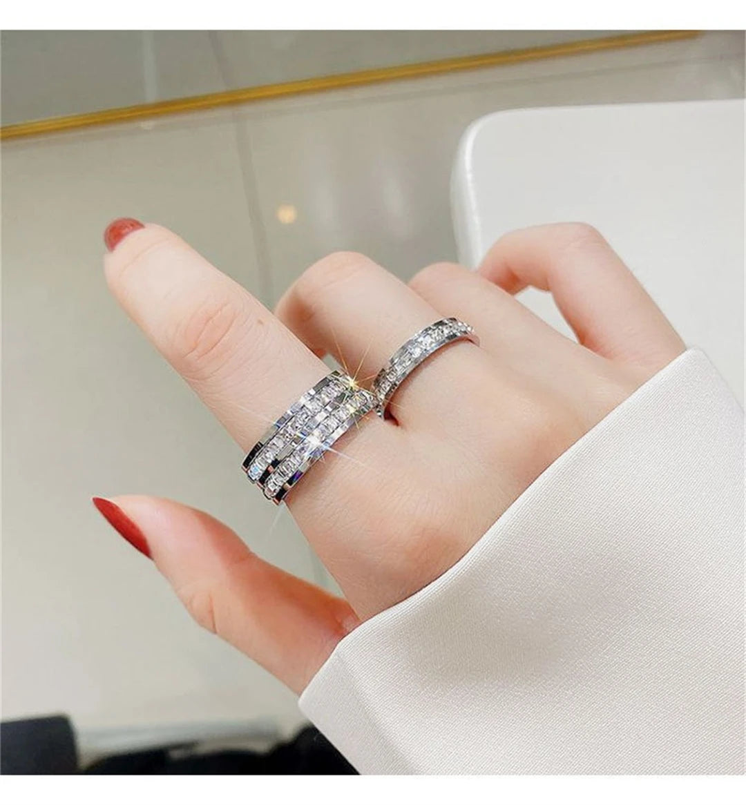 Luxury Zircon Ring