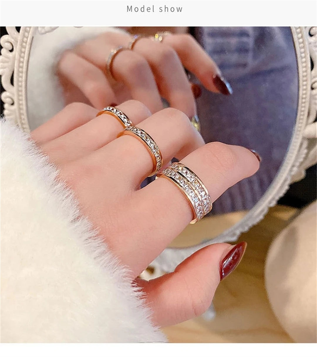 Luxury Zircon Ring