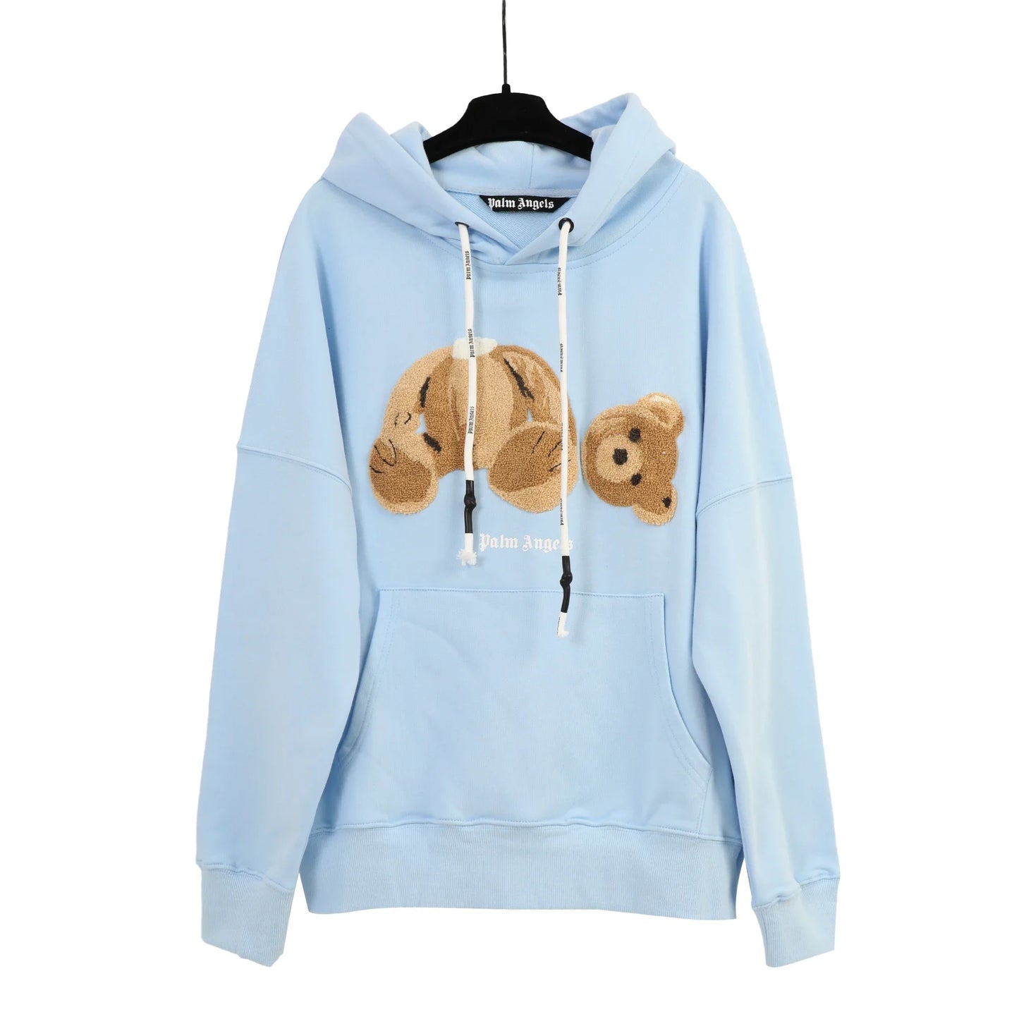 Arzu - High Quality Cotton Polar Fleece Flock Bear Embroidered Hooded Sweatshirt