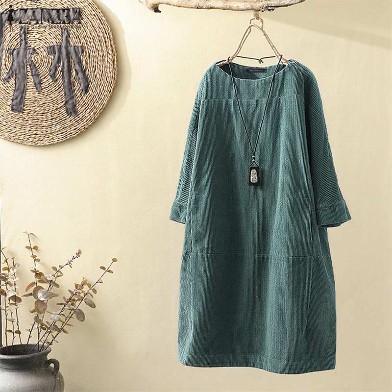 Sinem - Corded Long Sleeve Dress