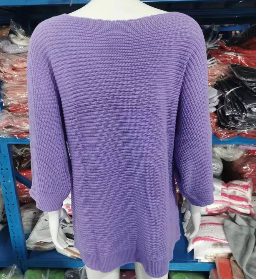 Reyhan - Stylish Round Neck Sweater