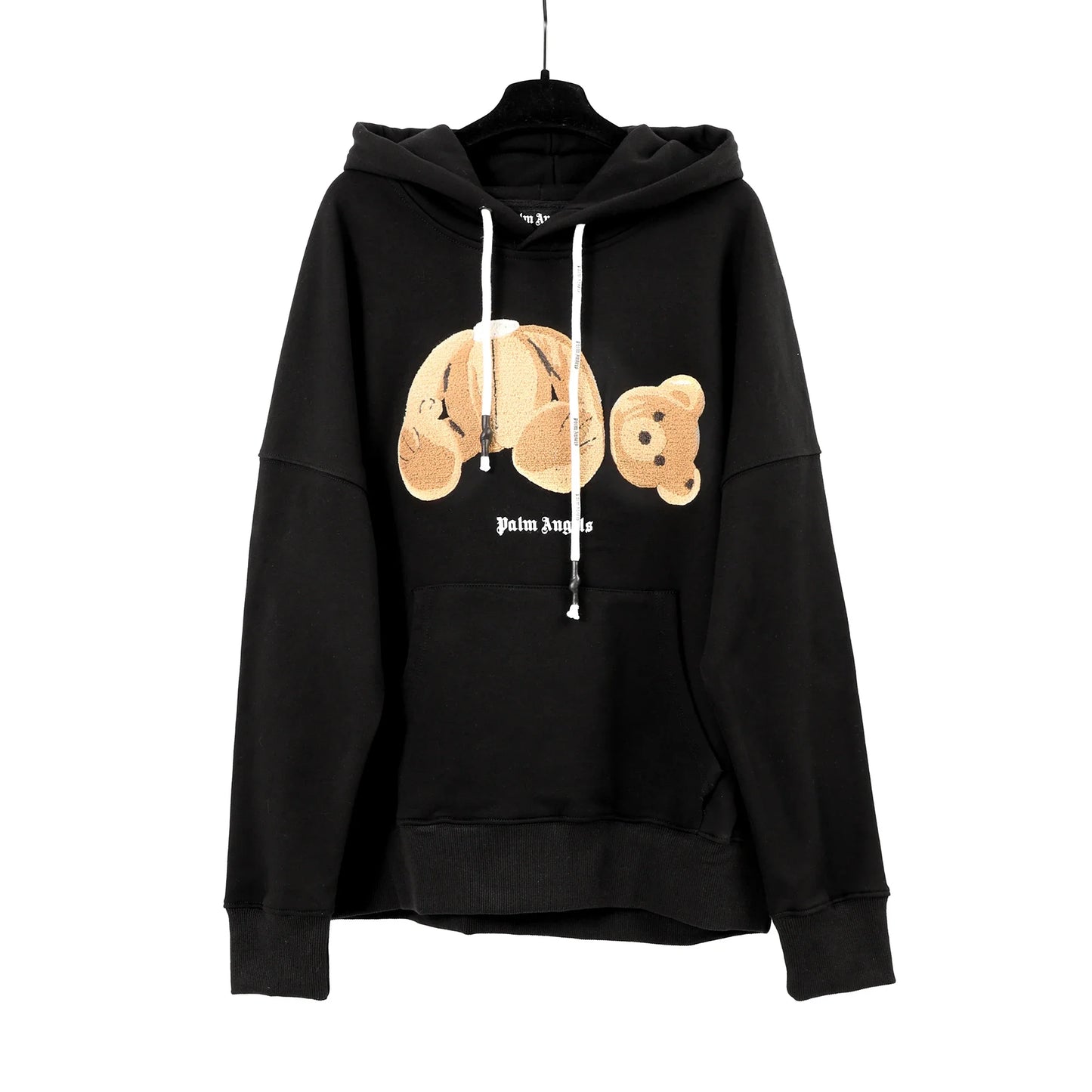 Arzu - High Quality Cotton Polar Fleece Flock Bear Embroidered Hooded Sweatshirt