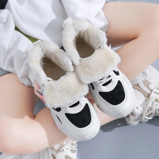 Pelin Winter Plush Sneakers