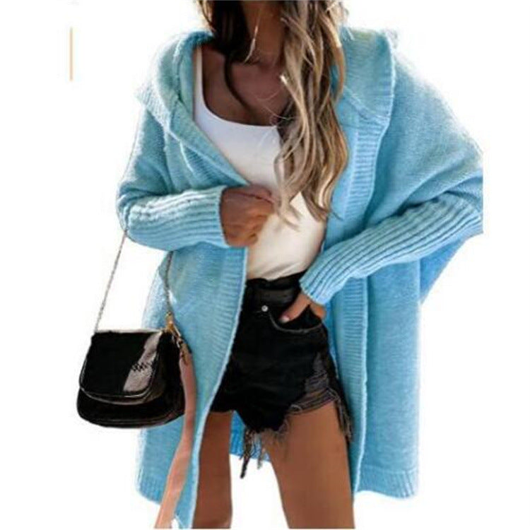 Semra - Hooded Cozy Cardigan