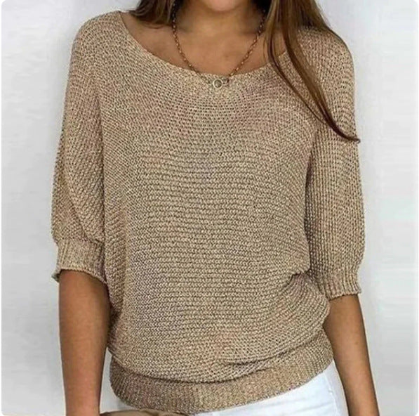 Reyhan - Stylish Round Neck Sweater