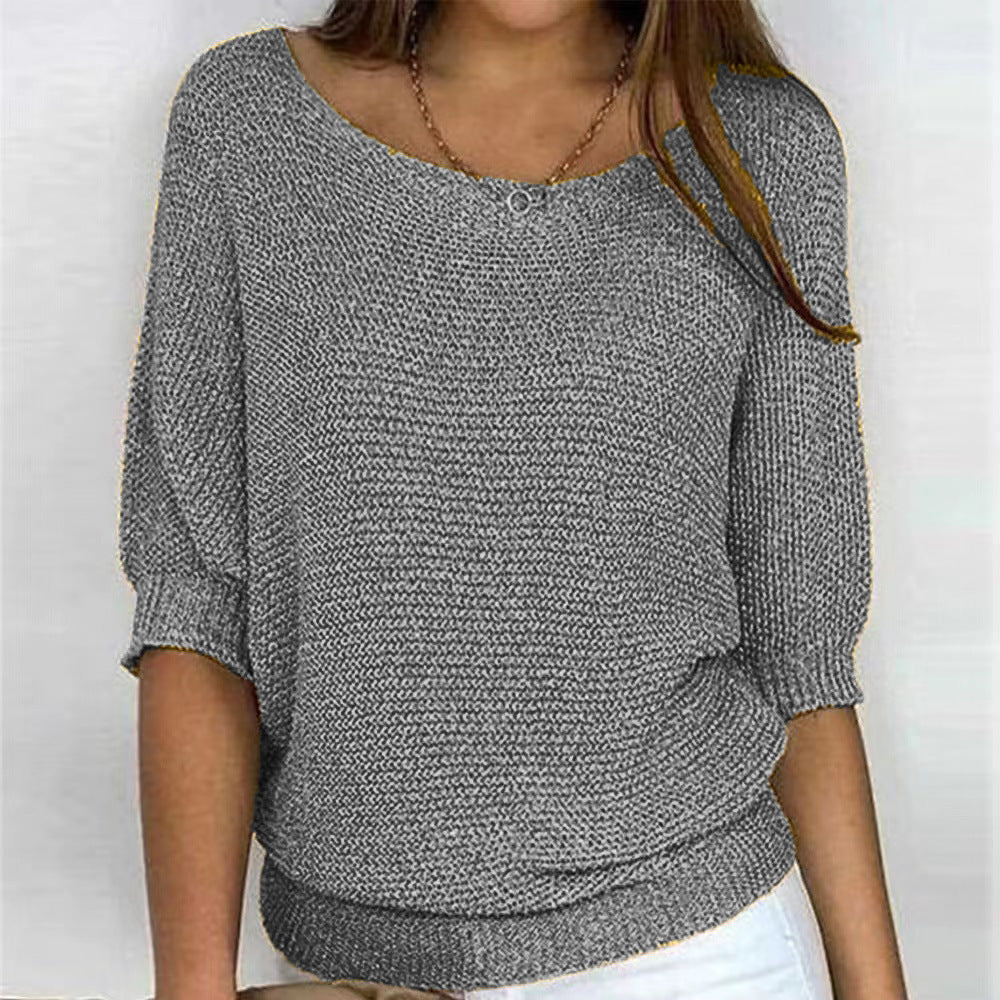 Reyhan - Stylish Round Neck Sweater