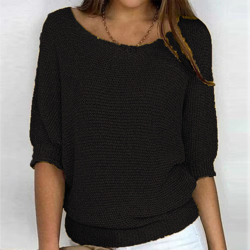 Reyhan - Stylish Round Neck Sweater
