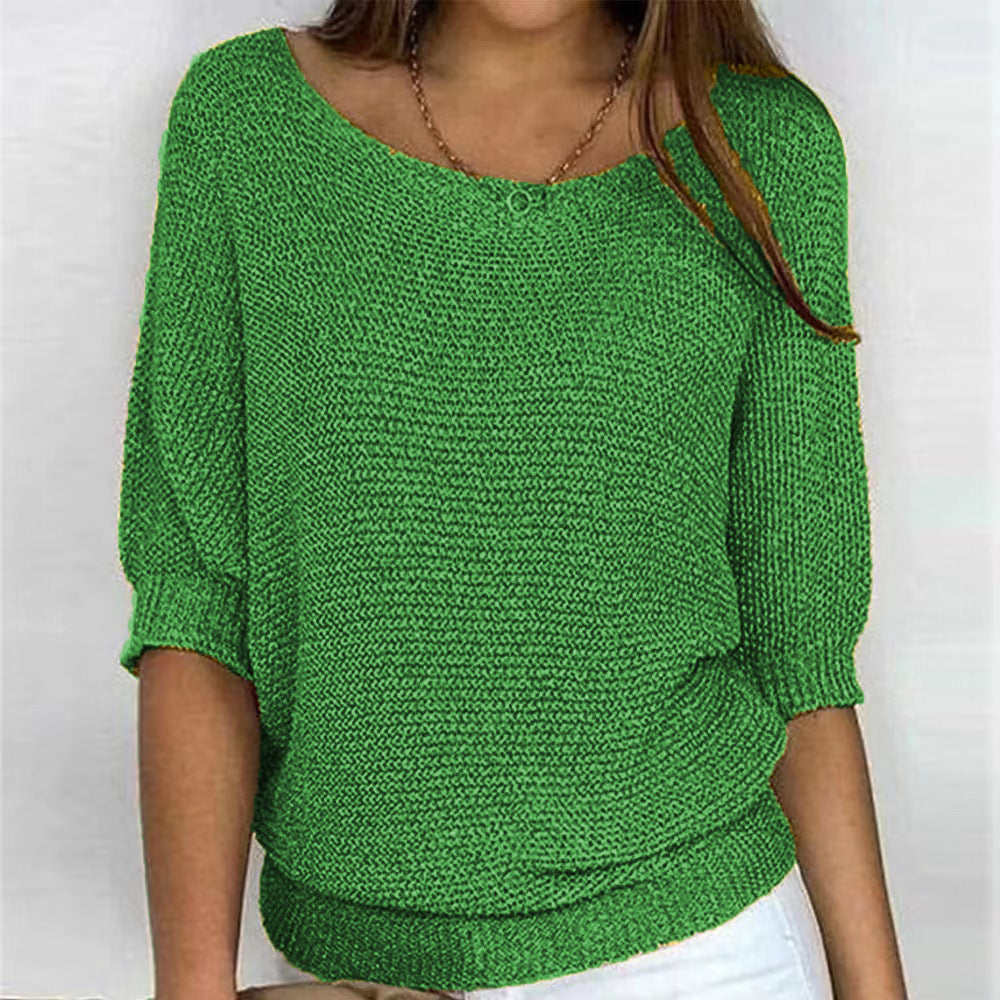 Reyhan - Stylish Round Neck Sweater