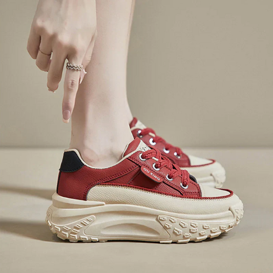 Rabia - Comfortable and Stylish Thick-Soled Sneakers