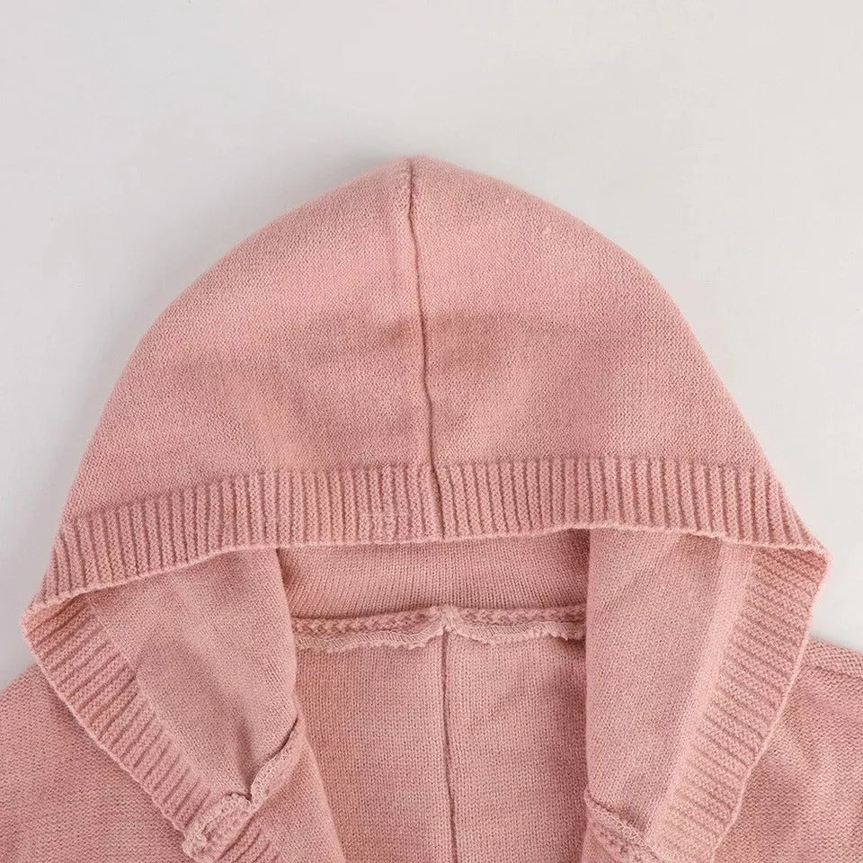 Semra - Hooded Cozy Cardigan