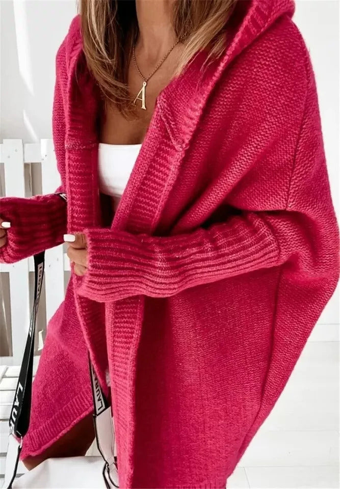 Semra - Hooded Cozy Cardigan