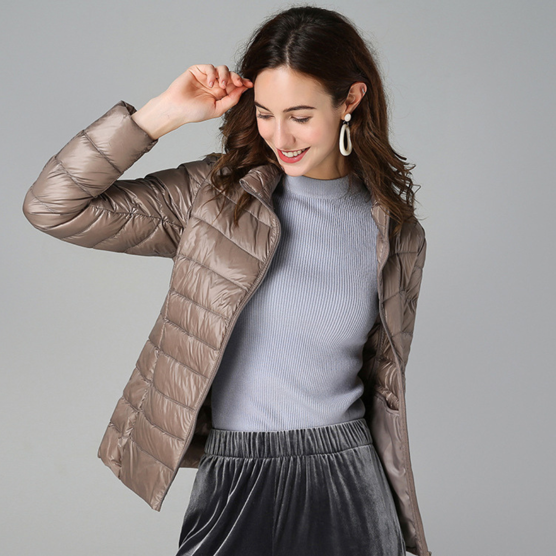 Aurora - New Ultralight Spring Jacket with White Duck Down