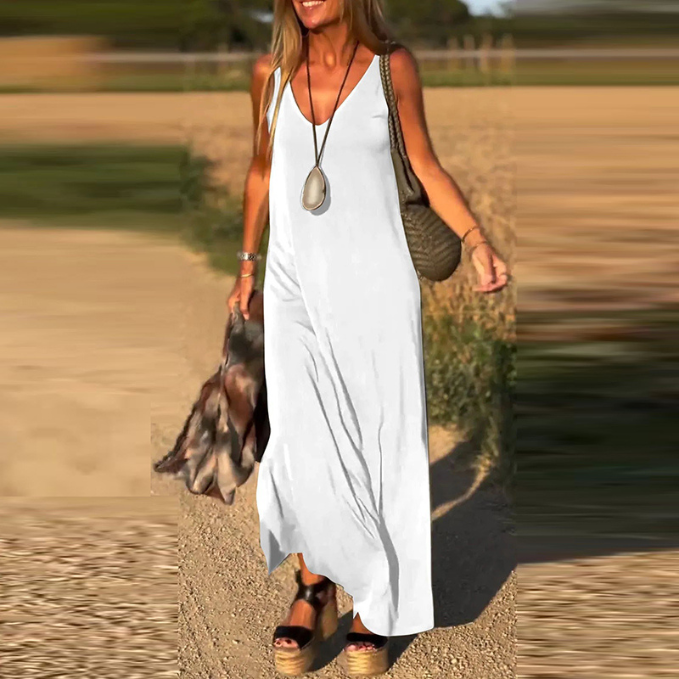 Hatice - Yazlık Bilekli Elbise